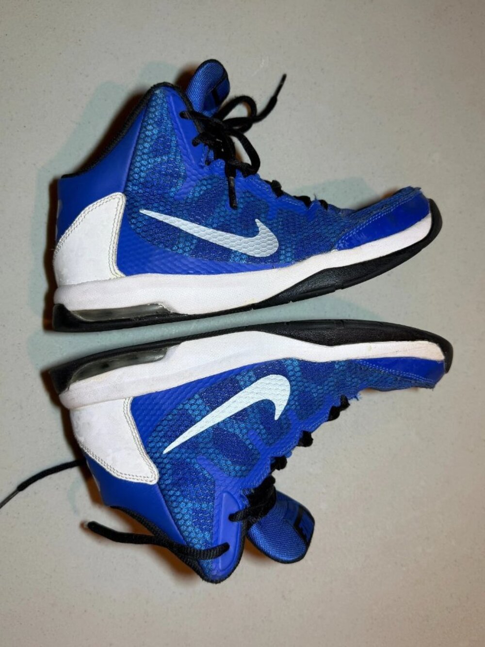 Nike Air Without A Doubt GS 5Y Royal Blue Basketball Shoes